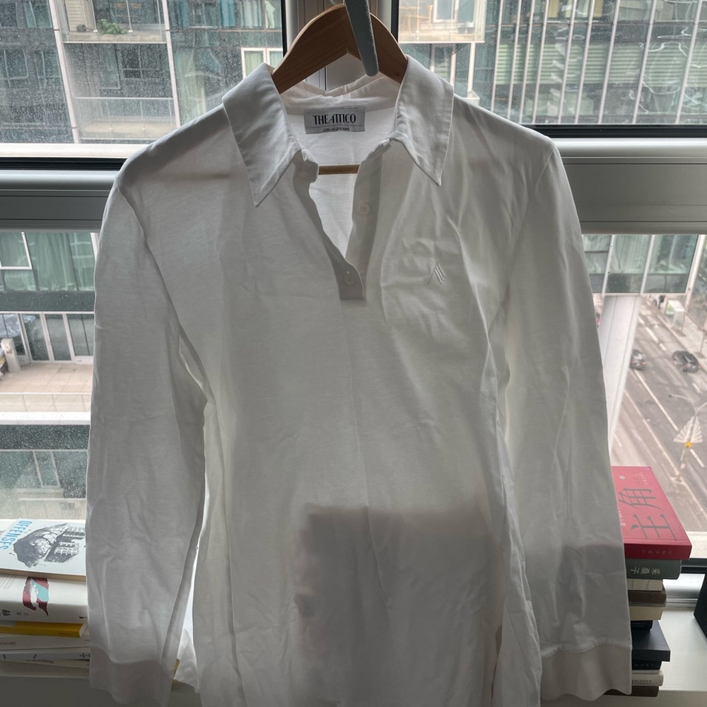 The Attico Crisp White Shirt